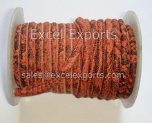 Straight Stitched Leather