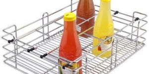 Stainless Steel Bottle Basket