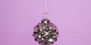 Glass Christmas Hanging Ornaments