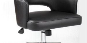Boss Black Vinyl Task Chair