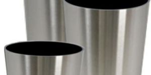 Glossy Conica Plus Metal Planter