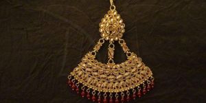 Stone Polki Hair Accessory