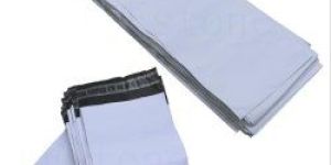 White Plastic Courier Bag