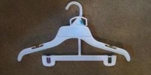 White Plastic Kids Cloth Hanger
