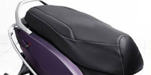 Rexine Black Seat Cover