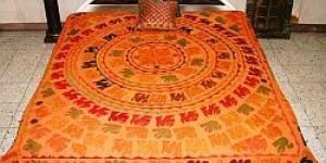 Applique Tribal Bed Sheets