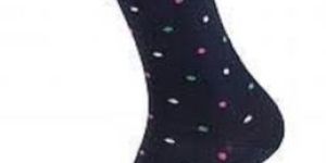 Woolen Ladies Black Socks