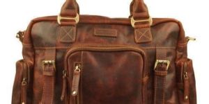 Lap Top Leather Handbag