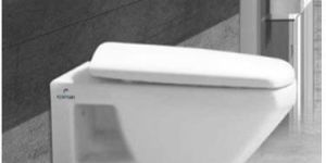 White Wall Hung Closet