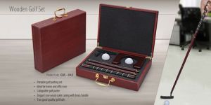 Wooden Golf Gift Item