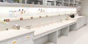 Laboratory Table for Wet Lab