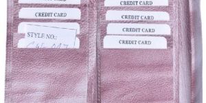 Washed Exotic Ladies Leather Wallet