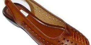 Ladies Brown Leather Sandal