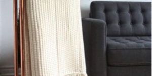 Matt Copper Towel Stand