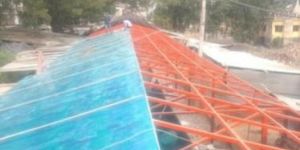 Stainless Steel Polycarbonate Multiwall Sheet Structure