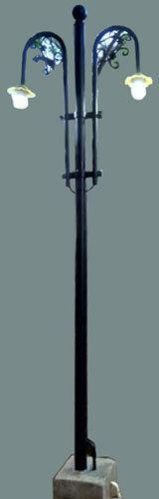 Black Decorative Lamp Post