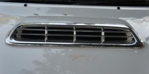 PVC Plastic Chrome Bonnet Scoop