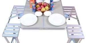 Picnic Table with Umbrella