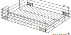 Stainless Steel Plain Kitchen Basket