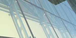 Blue Double Glazing Glass