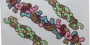 Multicolor Stylish Glitter Tattoo