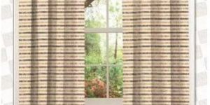 Stripped Window Curtain