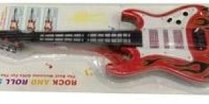 Plastic Mini Music Rock Guitar
