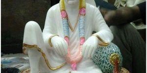 Marble Sai Baba Statue