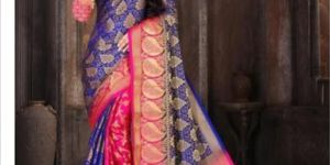 Jacquard Silk Patli Pallu Style Saree