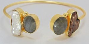 Labradorite Gemstone Bangle