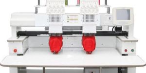 Semi-Automatic Computerized Embroidery Machine