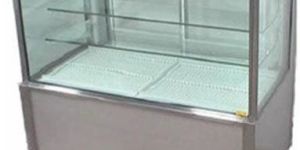 Stainless Steel Glass Cold Display Counter