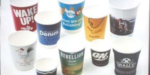 Disposable Printed Paper Glass