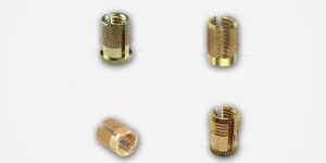 Brass Press In Inserts