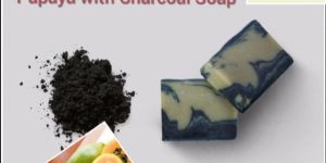 Papaya Charcoal Soap