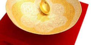 Single Brass Bowl Set