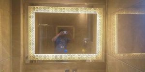 White LED Touch Mirror