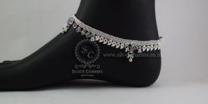 Traditional Silver Anklets