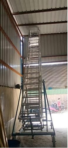Aluminum Extendable Tower Ladder