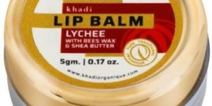 Khadi Organique Lychee Lip Balm