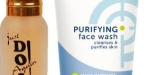 Oriflame Sweden Pure Skin Purifying Face Wash with Just Doit Perfume Combo