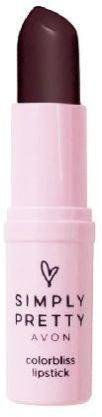 Plum Avon Simply Pretty Colorbliss Matte Lipstick