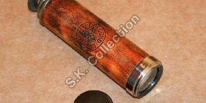 Vintage brass telescope 12