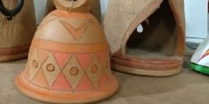 Decorative Clay Bell