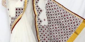 Embroidered Handloom Saree