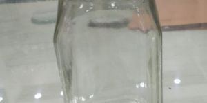 Square Glass Jar (500 Ml)