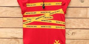 Orange Half Sleeve Round Neck T-Shirt