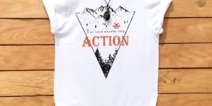 White Half Sleeve Round Neck T-Shirt