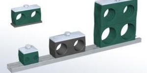 Twin Series Stauff Pipe Clamps