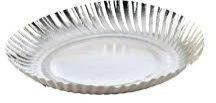 10 Inch Silver Paper Plate